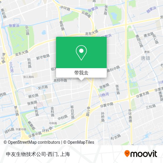 申友生物技术公司-西门地图