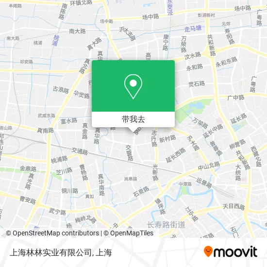 上海林林实业有限公司地图