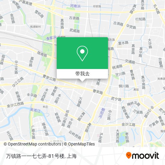 万镇路一一七七弄-81号楼地图
