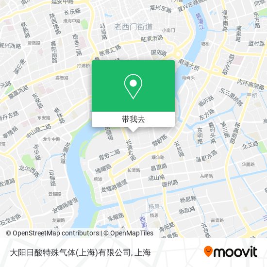 大阳日酸特殊气体(上海)有限公司地图