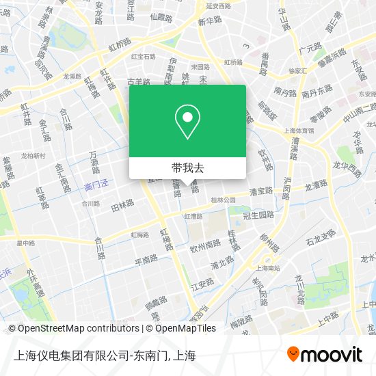 上海仪电集团有限公司-东南门地图