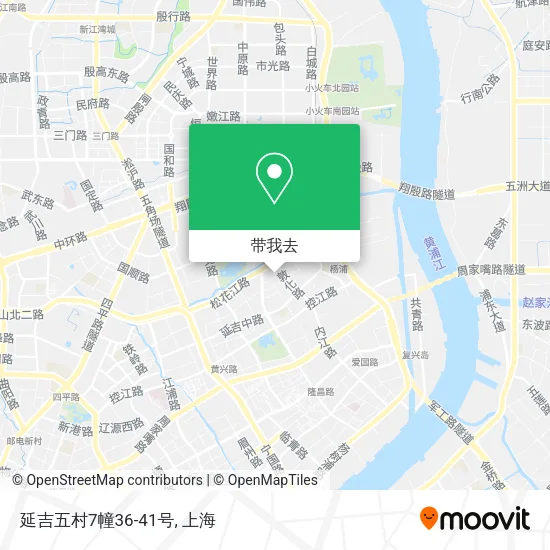 延吉五村7幢36-41号地图