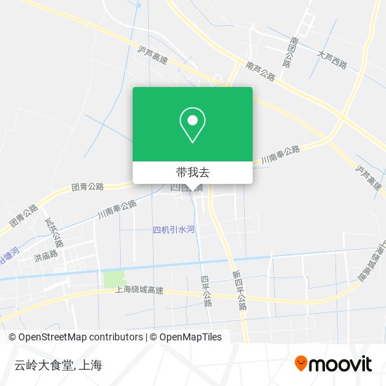 云岭大食堂地图