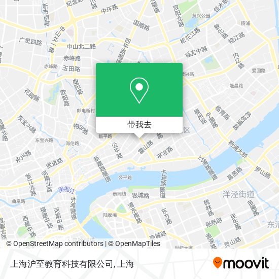 上海沪至教育科技有限公司地图