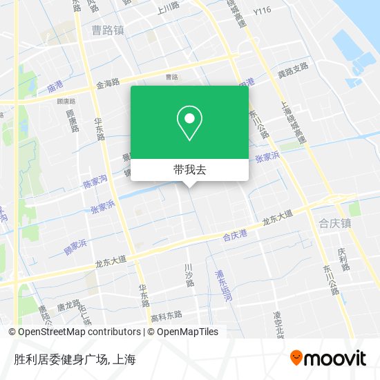 胜利居委健身广场地图