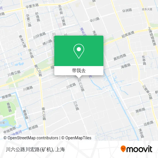 川六公路川宏路(矿机)地图