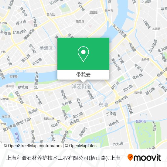 上海利豪石材养护技术工程有限公司(栖山路)地图