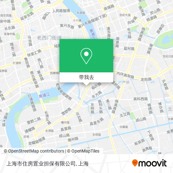 上海市住房置业担保有限公司地图