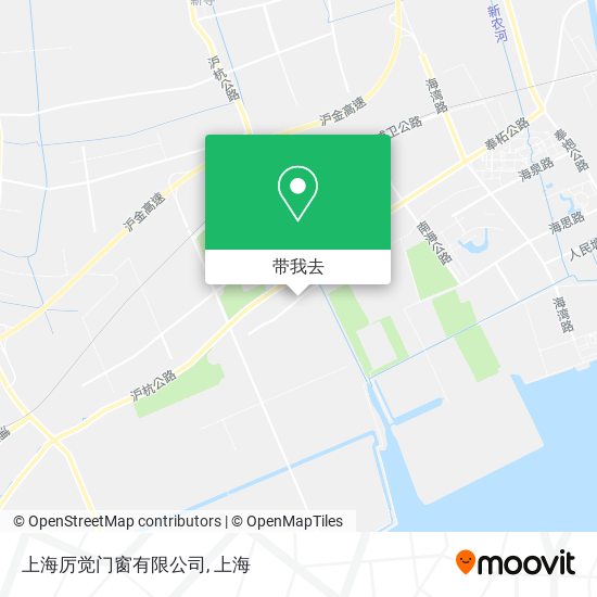 上海厉觉门窗有限公司地图