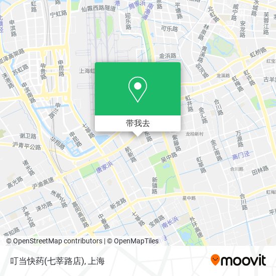 叮当快药(七莘路店)地图