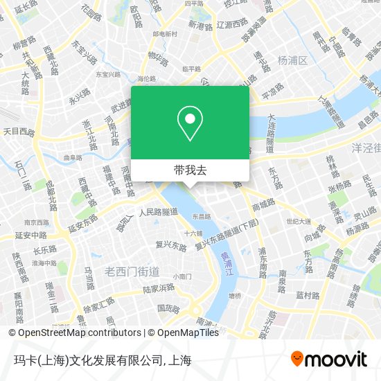 玛卡(上海)文化发展有限公司地图