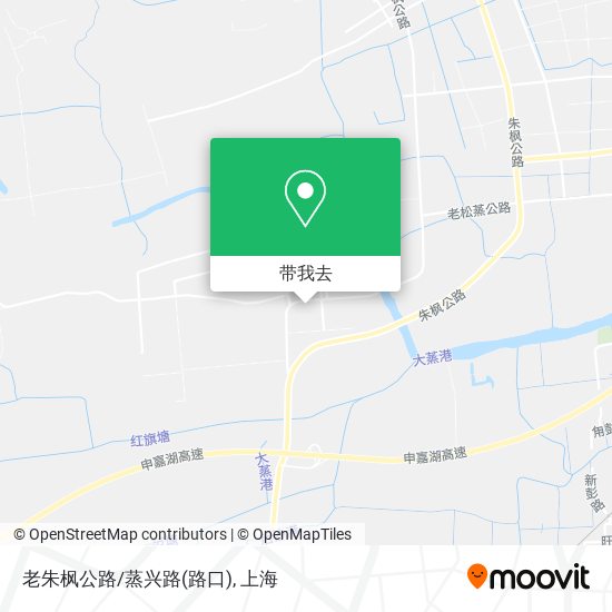 老朱枫公路/蒸兴路(路口)地图