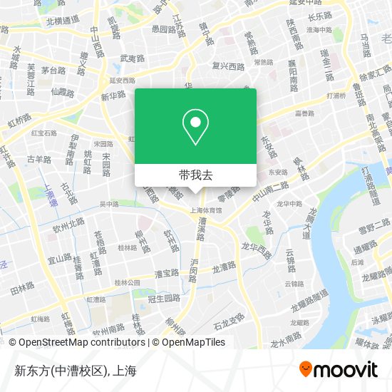 新东方(中漕校区)地图