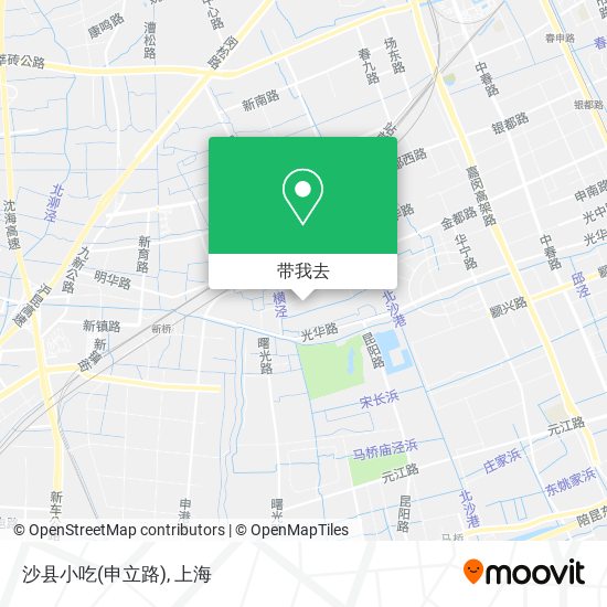 沙县小吃(申立路)地图