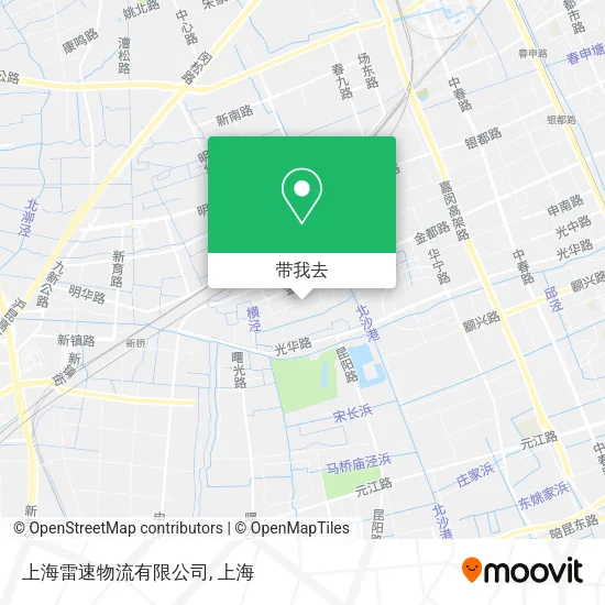 上海雷速物流有限公司地图