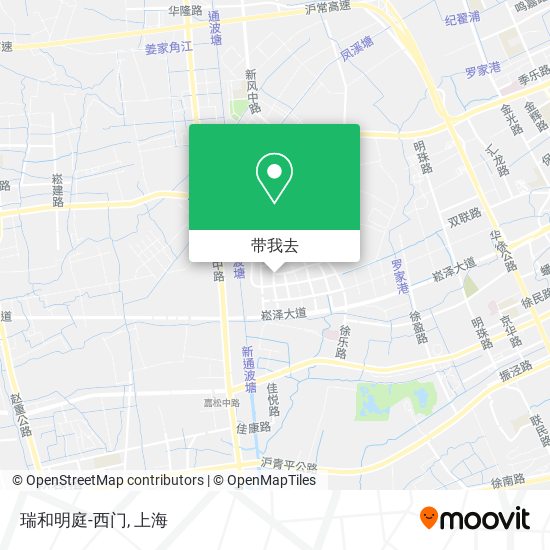 瑞和明庭-西门地图