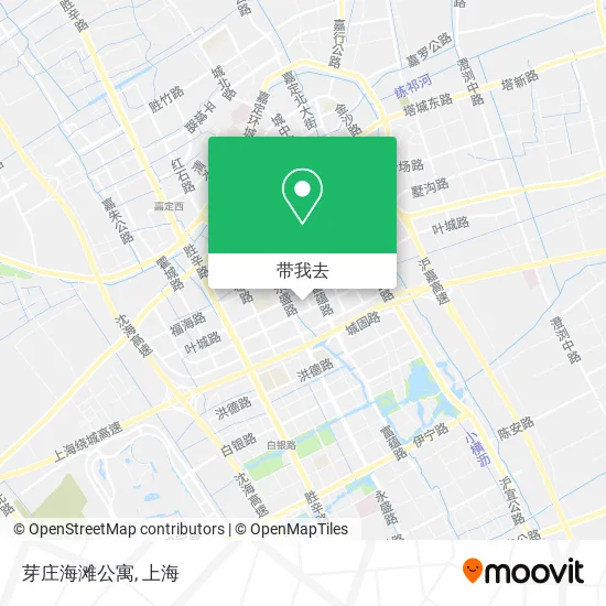 芽庄海滩公寓地图