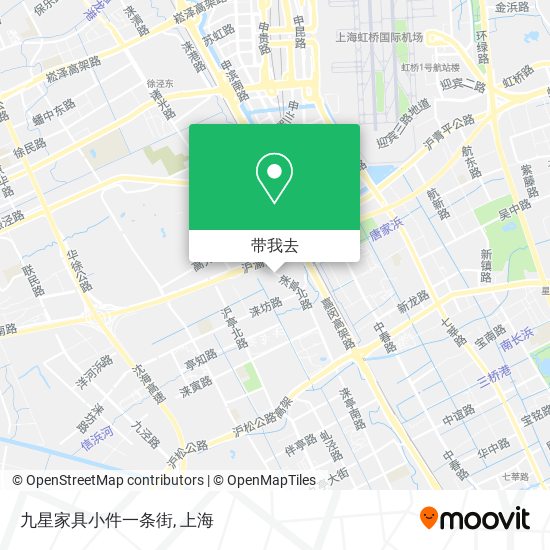 九星家具小件一条街地图