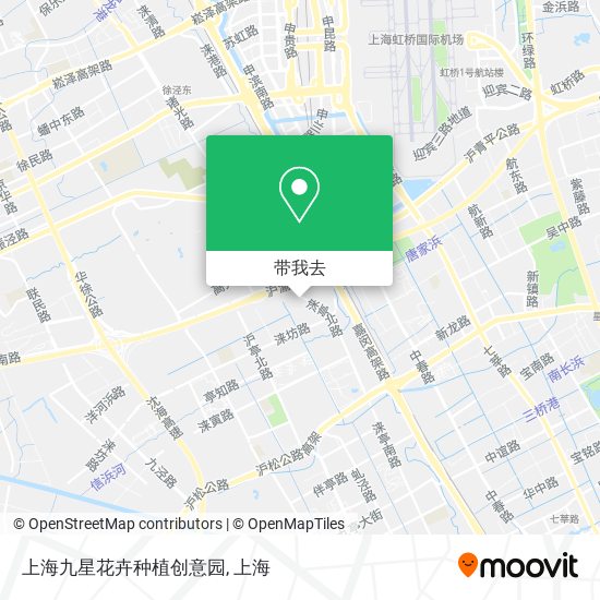 上海九星花卉种植创意园地图