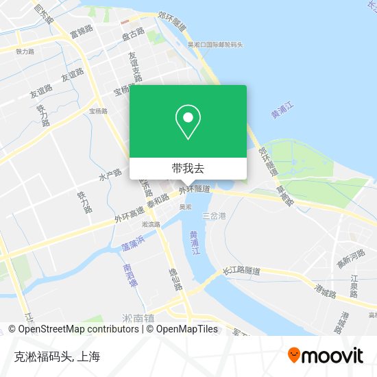 克淞福码头地图