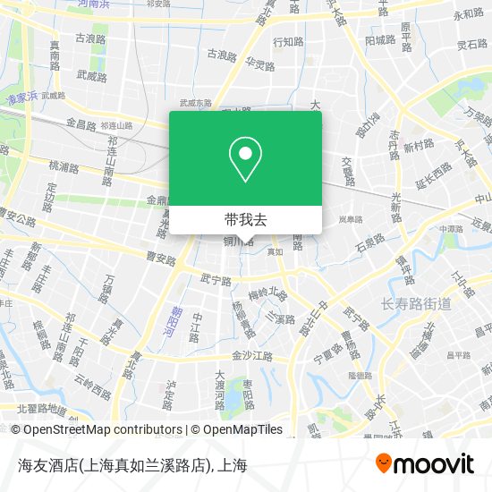 海友酒店(上海真如兰溪路店)地图