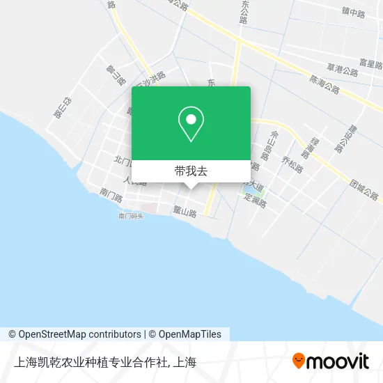 上海凯乾农业种植专业合作社地图