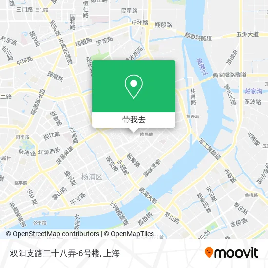 双阳支路二十八弄-6号楼地图