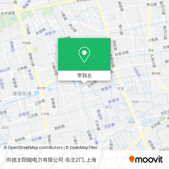 尚德太阳能电力有限公司-东北2门地图