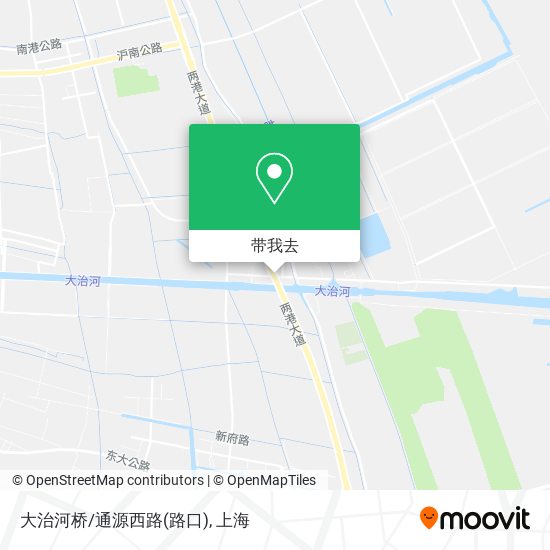 大治河桥/通源西路(路口)地图