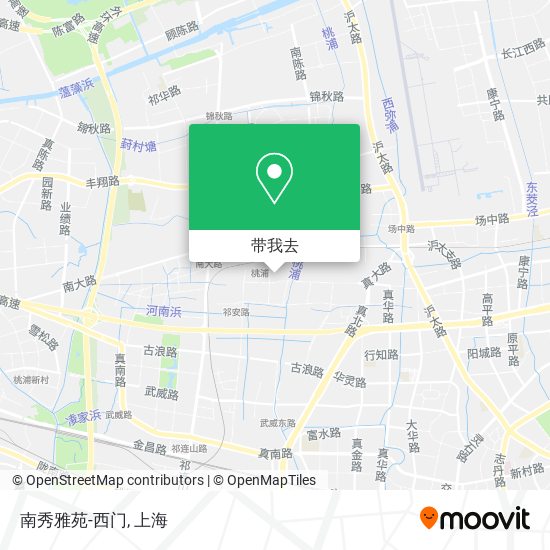 南秀雅苑-西门地图