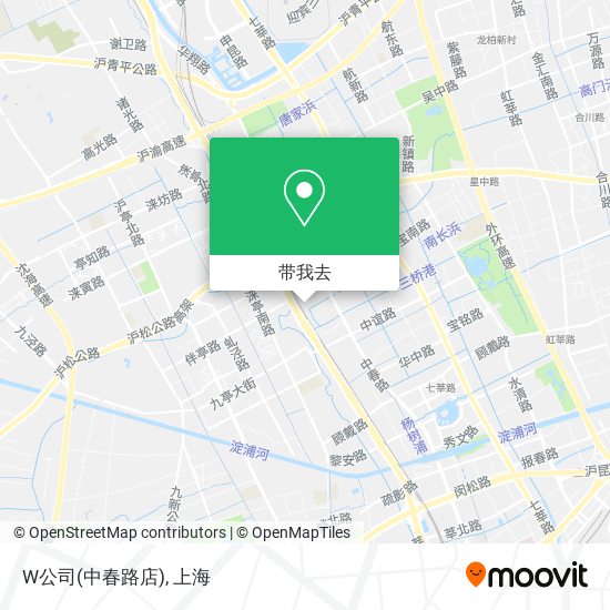 W公司(中春路店)地图