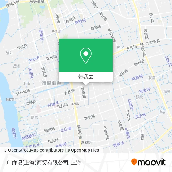 广鲜记(上海)商贸有限公司地图