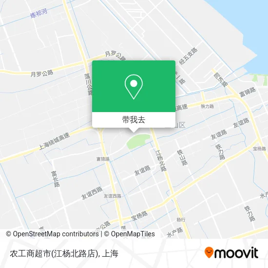 农工商超市(江杨北路店)地图