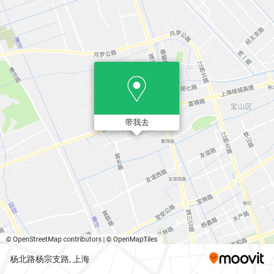 杨北路杨宗支路地图