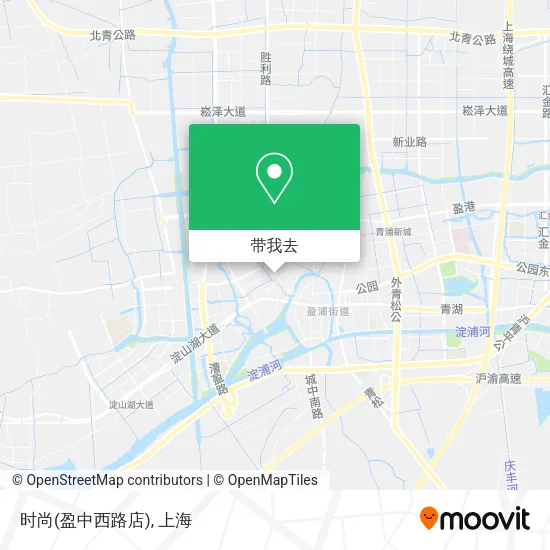 时尚(盈中西路店)地图