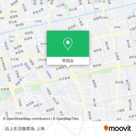 品上生活微菜场地图