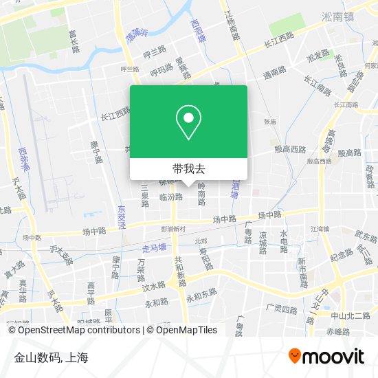 金山数码地图