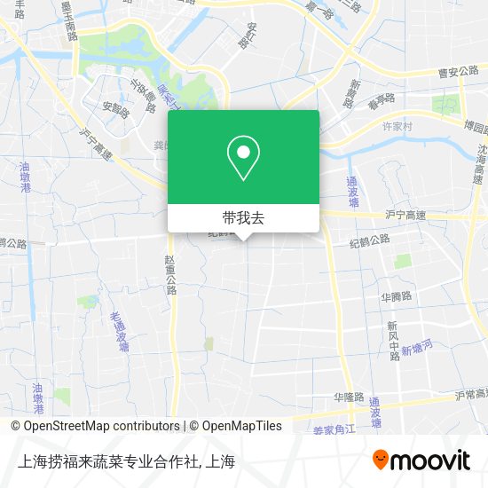 上海捞福来蔬菜专业合作社地图