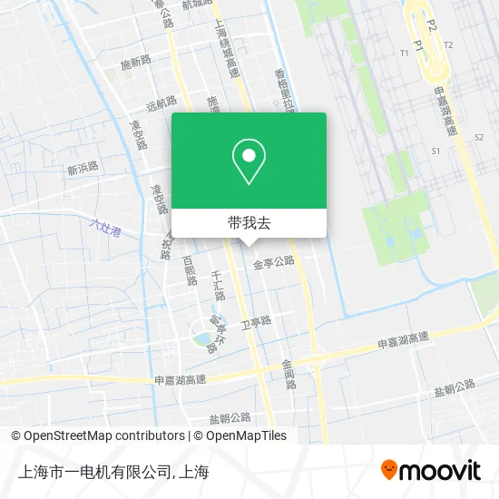 上海市一电机有限公司地图