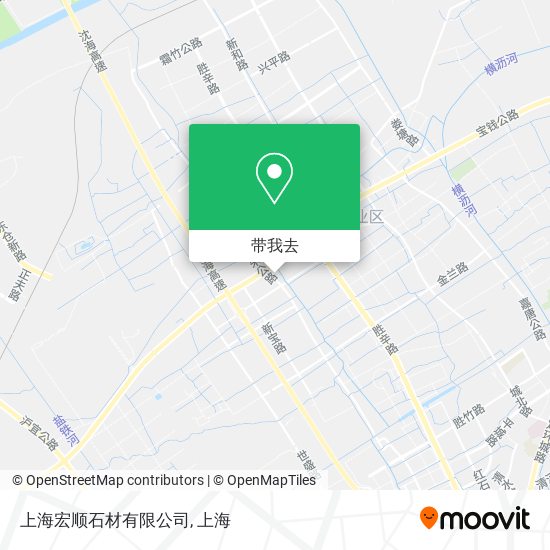 上海宏顺石材有限公司地图