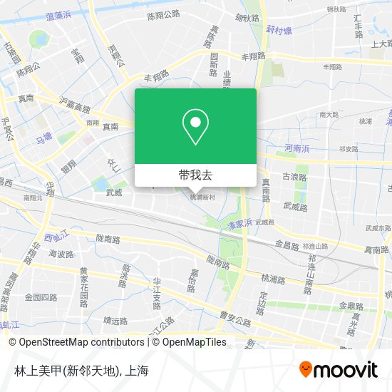 林上美甲(新邻天地)地图