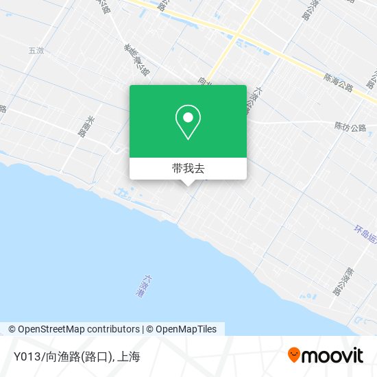 Y013/向渔路(路口)地图