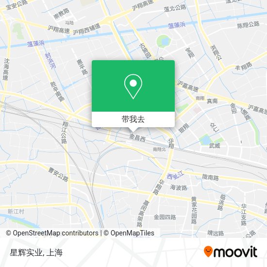 星辉实业地图