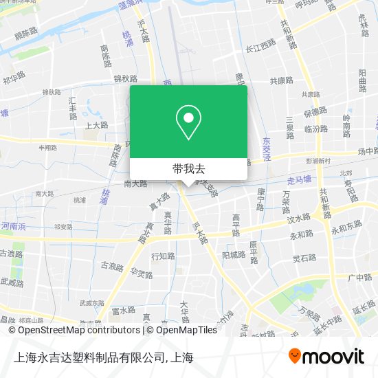 上海永吉达塑料制品有限公司地图