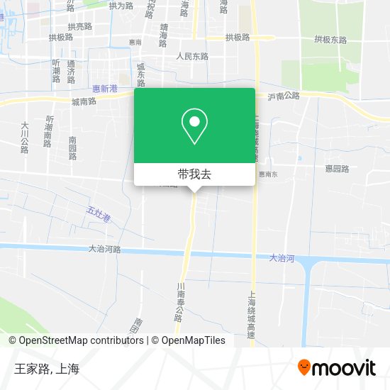 王家路地图