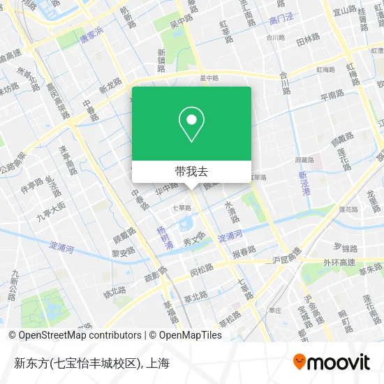 新东方(七宝怡丰城校区)地图