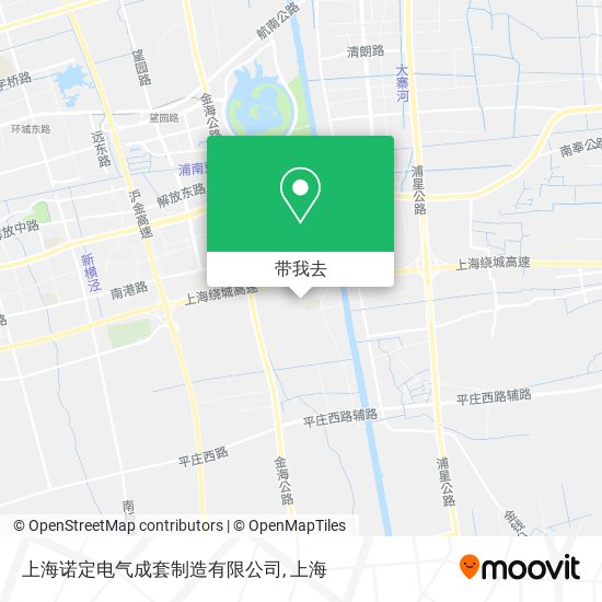 上海诺定电气成套制造有限公司地图