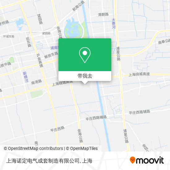 上海诺定电气成套制造有限公司地图