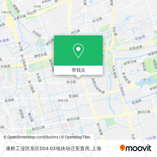 康桥工业区东区D04-03地块动迁安置房地图