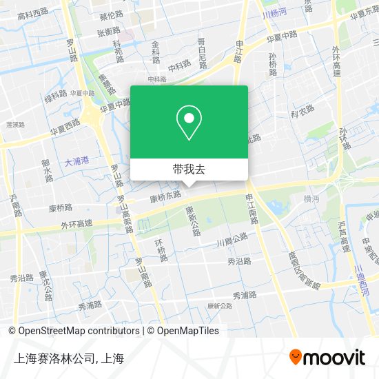 上海赛洛林公司地图